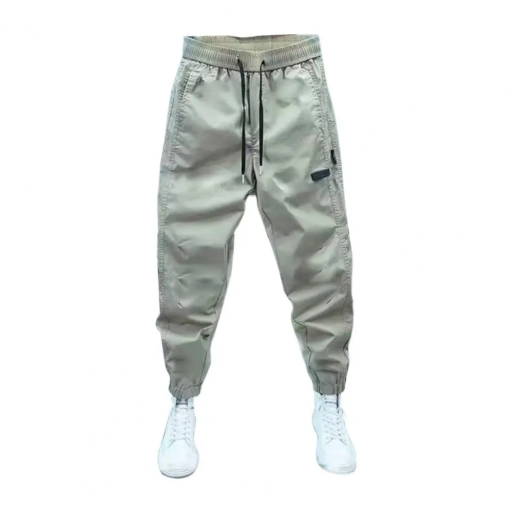 Joggers Cargo Pants Men Streetwear Hip Hop Sweatpants Male Casual Harem Trousers Summer Harajuku Brushed Pants Men - Impact Core Fitness