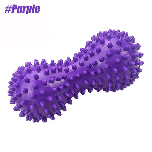 Spiky Peanut Massage Ball Deep Tissue Massager for Back, Foot & Fascia Release - Impact Core Fitness