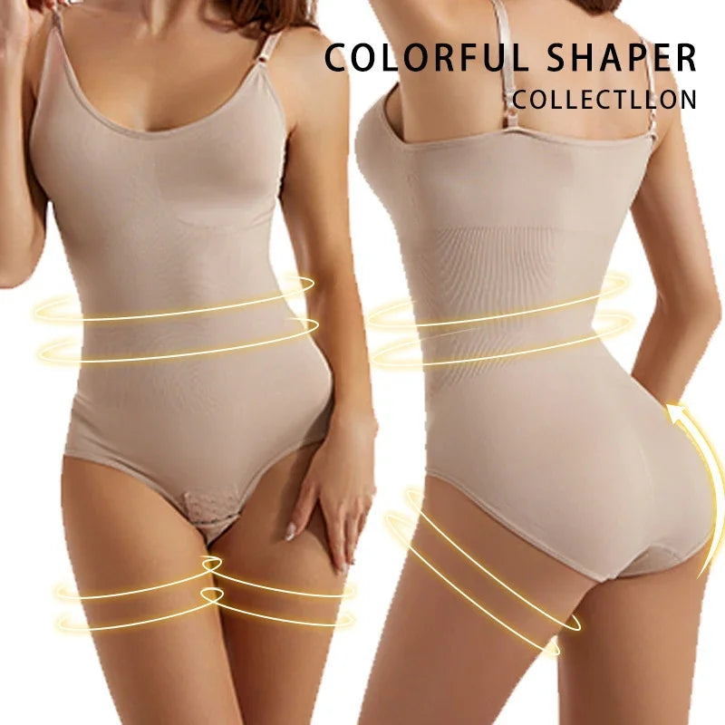 Women's Tummy Control Bodysuit Full Body Shaper & Waist Trainer