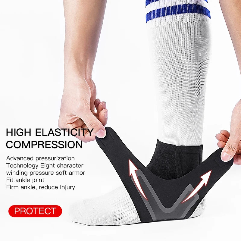 Adjustable Ankle Support Brace Anti-Sprain Pressure Sleeve for Sports - Impact Core Fitness