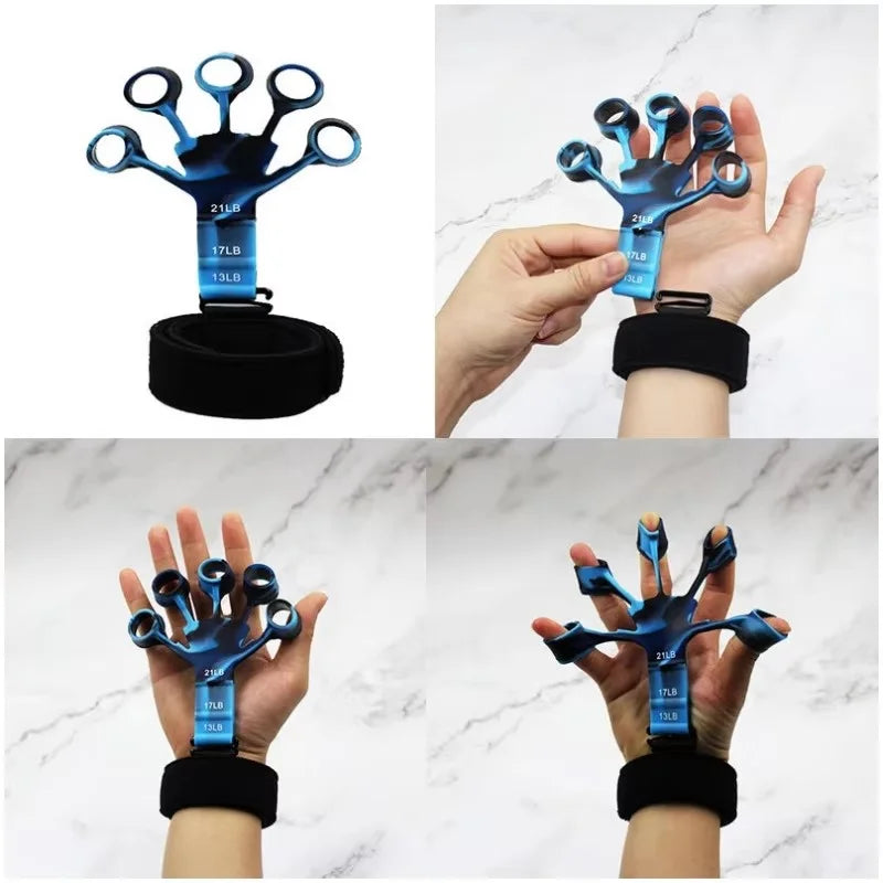 Adjustable Finger Exerciser & Hand Strengthener Grip Strength Trainer - Impact Core Fitness