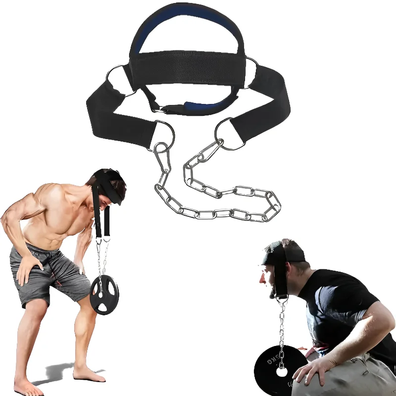 Neck Strengthening Head Harness Weight Lifting Strap for Resistance Training - Impact Core Fitness
