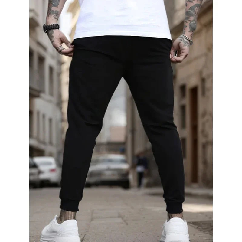 Summer Men's Joggers Ideal for Running Fitness Breathable Sweatpants for Workout Fashion Casual Trousers - Impact Core Fitness