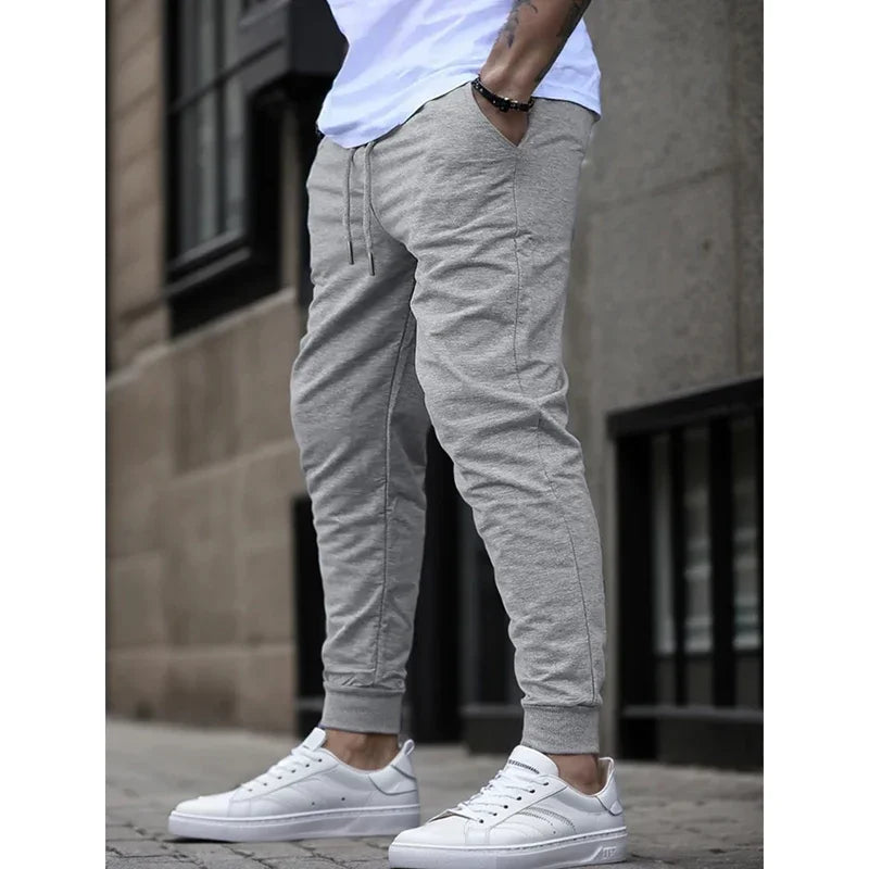 Summer Men's Joggers Ideal for Running Fitness Breathable Sweatpants for Workout Fashion Casual Trousers - Impact Core Fitness