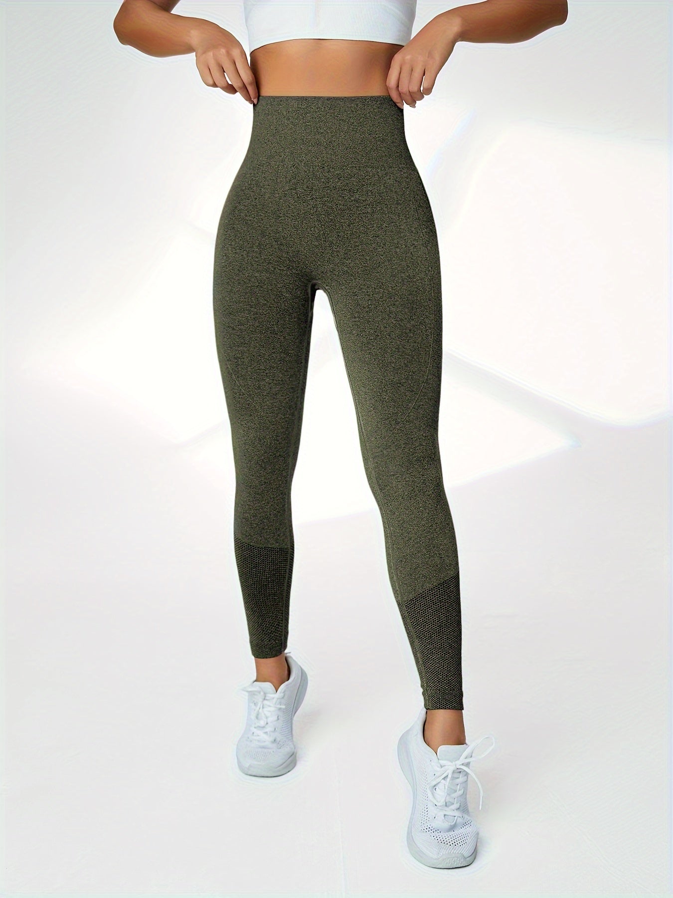 3-Pack High Waisted Compression Leggings Butt Lifting Yoga Pants