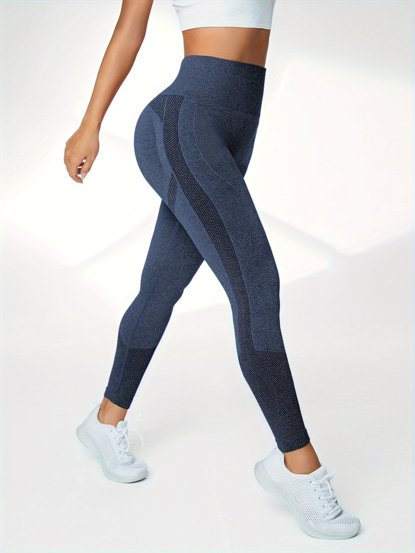 3-Pack High Waisted Compression Leggings Butt Lifting Yoga Pants